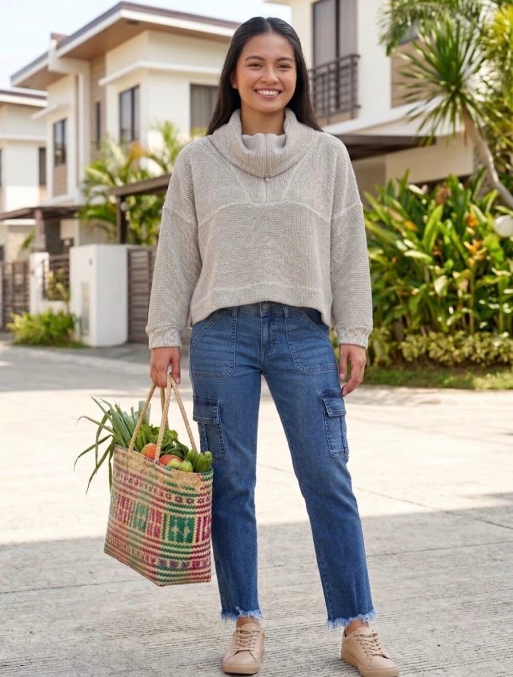 HIDDEN JEANS Quinn Cargo Cigarette Jean NWT Size 26